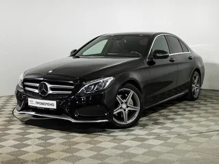2015 Mercedes-Benz C-Класс 180 IV (W205), чёрный, 2150000 рублей, вид 1
