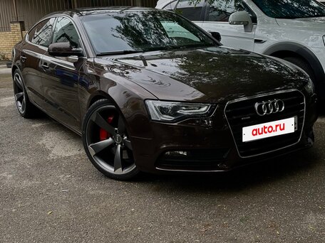 2013 Audi A5 I (8T) Рестайлинг, коричневый, 2300000 рублей, вид 3