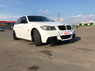 2008 BMW 3 серии 318i V (E90/E91/E92/E93) Рестайлинг, белый, 900000 рублей, вид 2