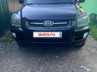 2008 Kia Sportage II, чёрный, 815000 рублей, вид 2