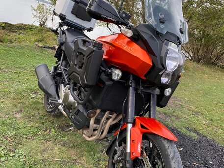 2013 Kawasaki Versys 1000, оранжевый, 850000 рублей, вид 3