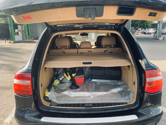 2009 Porsche Cayenne Diesel I Рестайлинг (957), чёрный, 1650000 рублей - вид 13