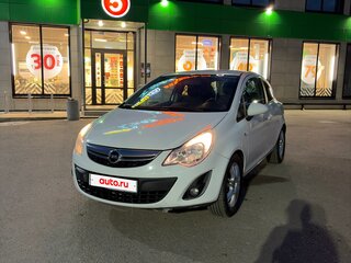 2011 Opel Corsa D Рестайлинг II, белый, 350000 рублей, вид 2