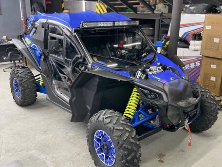 2019 BRP Can-Am Maverick X3 X RS Turbo RR, синий, 2750000 рублей, вид 1