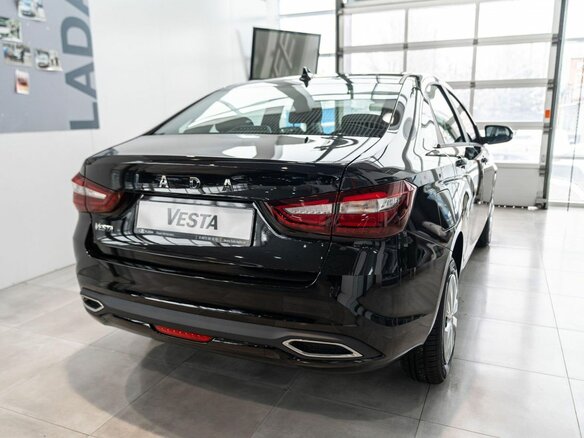 2026 Lada (ВАЗ) Vesta I Рестайлинг (NG), чёрный - вид 15
