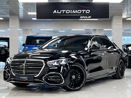 2026 Mercedes-Benz S-Класс 450 d Long 4MATIC VII (W223) Рестайлинг, чёрный, 27999000 рублей, вид 3