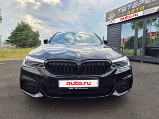 2019 BMW 5 серии 530i xDrive VII (G30/G31/G38), чёрный, 3390000 рублей, вид 2