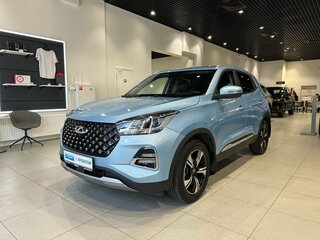 2024 Chery Tiggo 4 Pro I Рестайлинг, синий, 1620000 рублей, вид 1