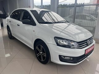 2019 Volkswagen Polo V Рестайлинг, белый, 809000 рублей, вид 5