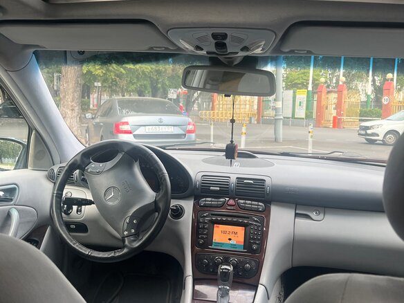 2002 Mercedes-Benz C-Класс 180 II (W203), чёрный - вид 8