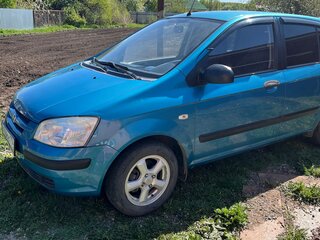 2005 Hyundai Getz I, голубой, 365000 рублей, вид 1