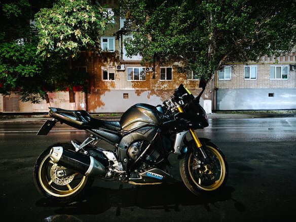 2008 Yamaha FZ1, серый, 640000 рублей - вид 7