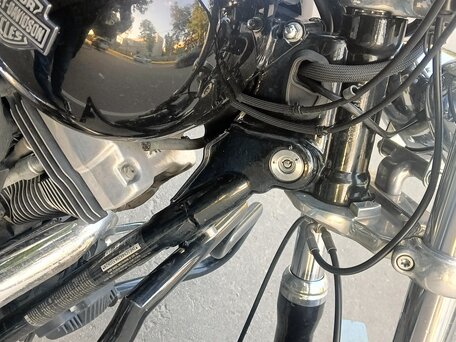 2008 Harley-Davidson Fat Bob, чёрный, 800000 рублей, вид 5