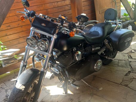 2011 Harley-Davidson Fat Bob, чёрный, 970000 рублей, вид 1