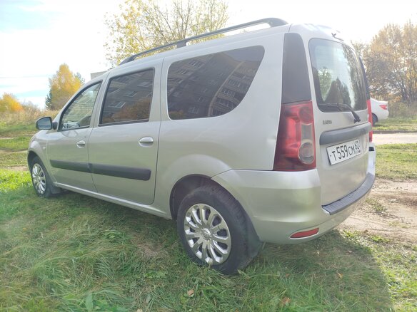 2014 Lada (ВАЗ) Largus I, серый, 590000 рублей - вид 8