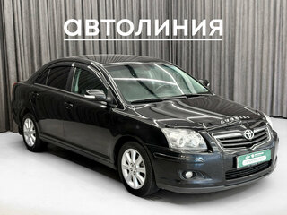 2008 Toyota Avensis II Рестайлинг, чёрный, 820000 рублей, вид 2