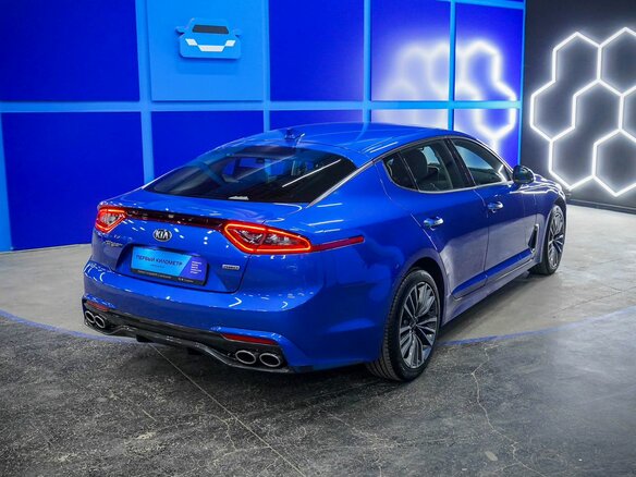 2019 Kia Stinger I, голубой, 3210000 рублей - вид 21