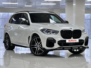 2020 BMW X5 M50d IV (G05/G18), белый, 7800000 рублей, вид 5