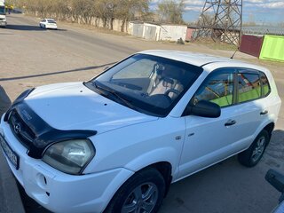 2004 Hyundai Tucson I, белый, 591000 рублей, вид 1