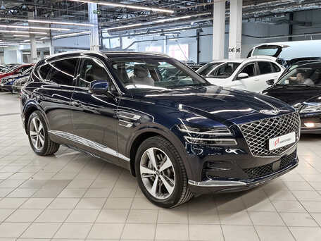 2021 Genesis GV80 I, синий, 5299000 рублей, вид 2