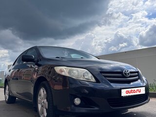2009 Toyota Corolla X (E140, E150), чёрный, 670000 рублей, вид 1