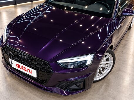 2021 Audi A5 45 TFSI II (F5) Рестайлинг, фиолетовый, 4450000 рублей, вид 5