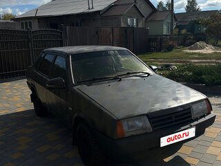 1994 Lada (ВАЗ) 21099, пурпурный, 115000 рублей, вид 2