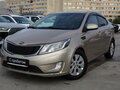 2013 Kia Rio 4-speed III, бежевый - вид 2