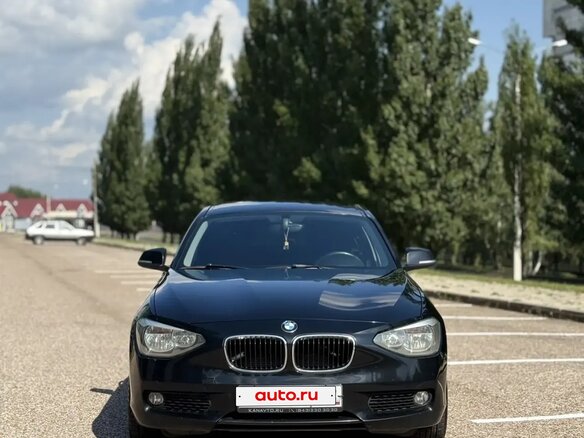 2012 BMW 1 серии 116i II (F20/F21), чёрный, 1000000 рублей - вид 2