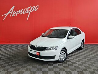 2018 Skoda Rapid I Рестайлинг, белый, 1199000 рублей, вид 1