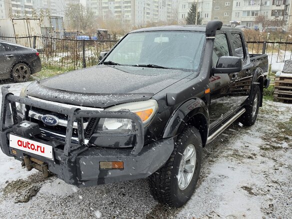 2009 Ford Ranger II Рестайлинг, чёрный, 1000000 рублей - вид 1