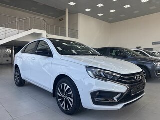 2026 Lada (ВАЗ) Vesta I Рестайлинг (NG), белый, 2020000 рублей, вид 3