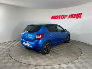 2015 Renault Sandero II, синий, 467000 рублей, вид 4