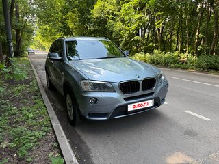 2011 BMW X3 20d xDrive II (F25), серебристый, 1350200 рублей, вид 1