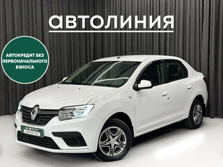 2020 Renault Logan II Рестайлинг, белый, 675000 рублей, вид 1