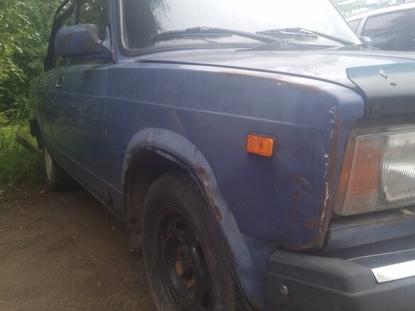 2006 Lada (ВАЗ) 2107, синий - вид 6