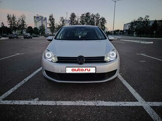 2012 Volkswagen Golf VI, серебристый, 800000 рублей, вид 3