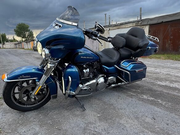 2014 Harley-Davidson Electra Glide, синий, 1205000 рублей - вид 8