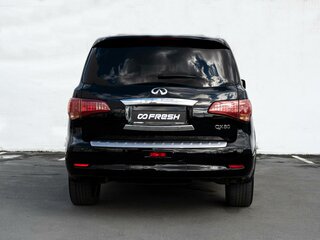 2017 Infiniti QX80 I Рестайлинг, чёрный, 3649000 рублей, вид 4