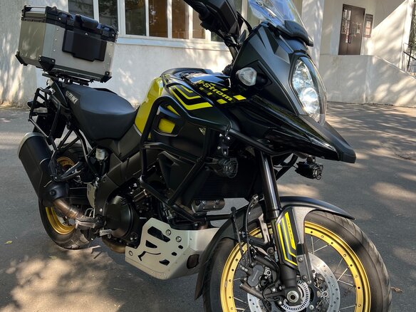 2019 Suzuki V-Strom 1000, жёлтый, 855000 рублей - вид 5