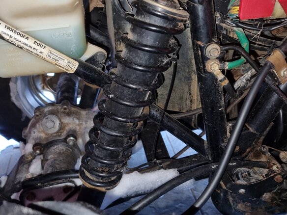 2007 Honda TRX 500 (Foreman), красный, 595000 рублей - вид 6