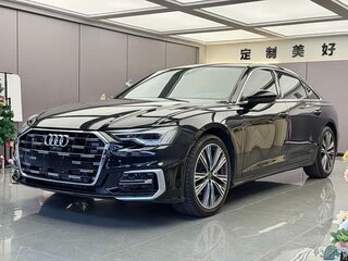 2025 Audi A6 45 TFSI Long V (C8) Рестайлинг, чёрный, 6077055 рублей, вид 1