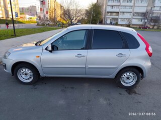 2013 Lada (ВАЗ) Kalina II, серебристый, 300000 рублей, вид 4