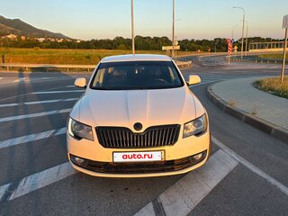 2014 Skoda Superb DSG II Рестайлинг, белый, 1100000 рублей, вид 3