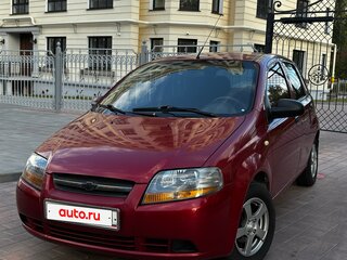2007 Chevrolet Aveo I, красный, 300000 рублей, вид 1