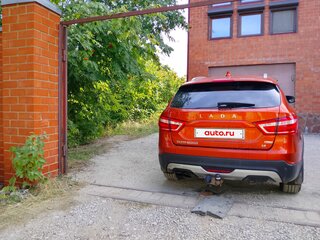 2020 Lada (ВАЗ) Vesta SW Cross I, оранжевый, 997000 рублей, вид 3