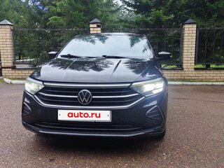 2020 Volkswagen Polo VI, чёрный, 1400000 рублей, вид 1