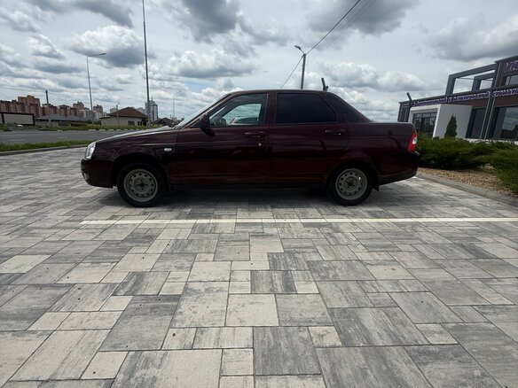 2008 Lada (ВАЗ) Priora I, пурпурный, 310000 рублей - вид 7