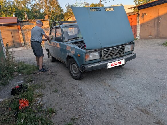 2004 Lada (ВАЗ) 2107, синий, 150000 рублей - вид 1