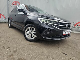 2020 Volkswagen Polo VI, чёрный, 1449000 рублей, вид 4